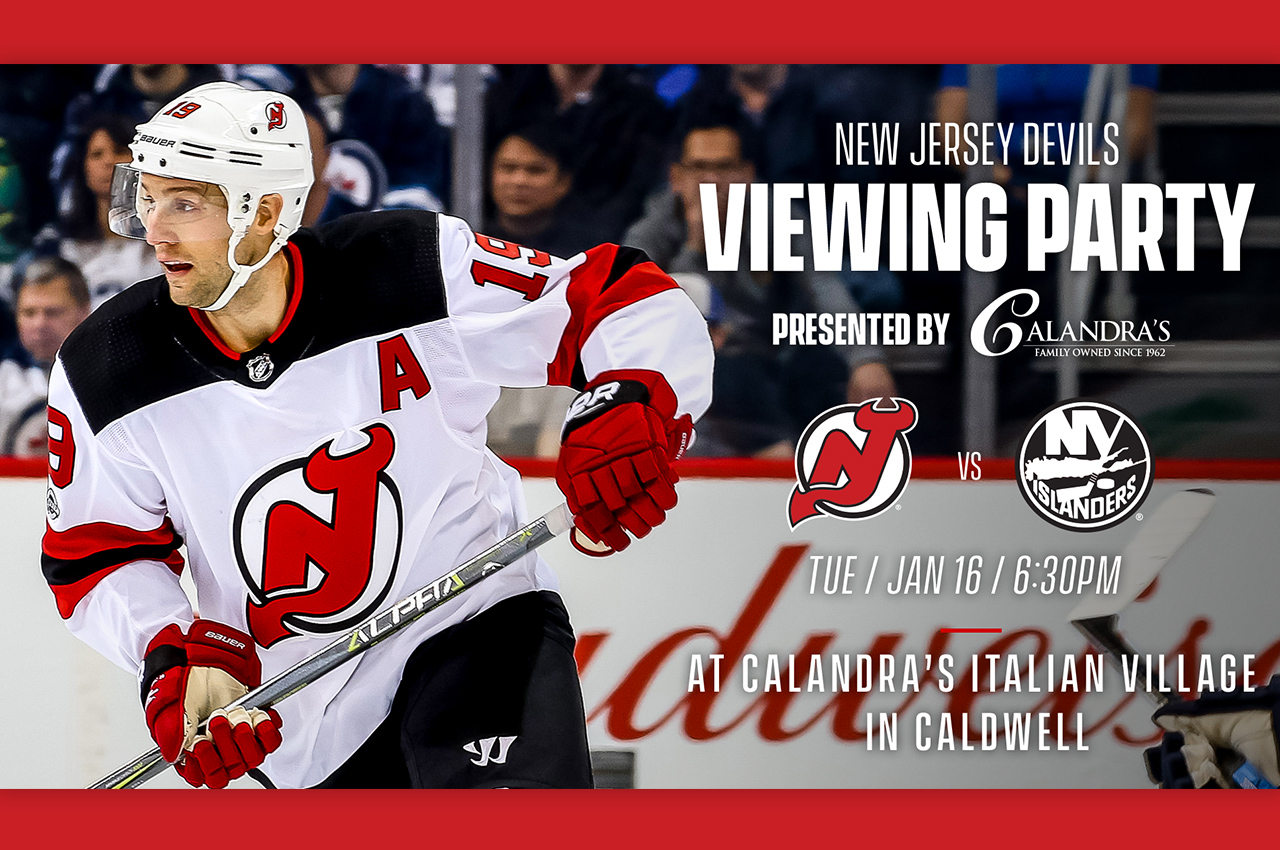 NJ Devils Viewing Party Calandra's Italian Village