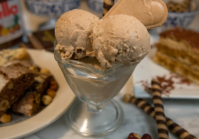 Coffee gelato
